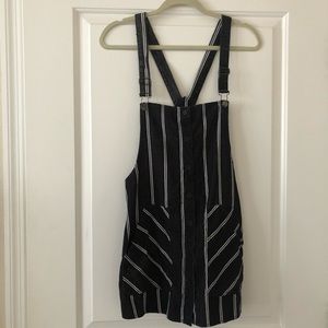Black Overall Dress